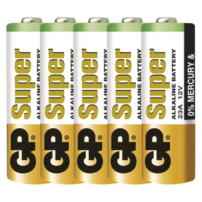 Alkalická špeciálna batéria GP 23AF (MN21, V23GA) 12 V, 5 ks