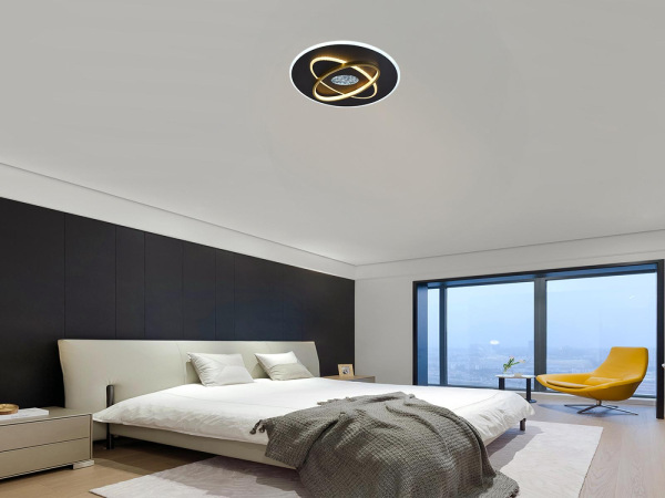 LED stropná lampa + diaľkový ovládač 80W - J1325/B 9