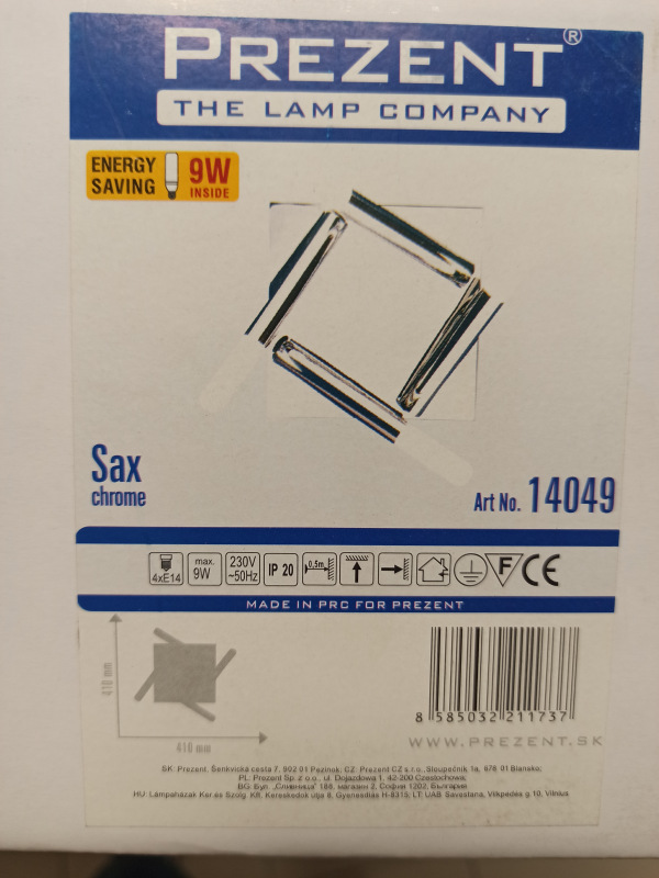 SVIETIDLO 14049 SAX 1