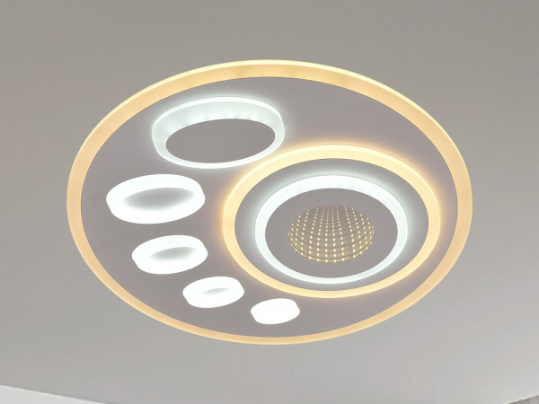 LED stropné svietidlo s diaľkovým ovládačom 95W - J1354/W 3