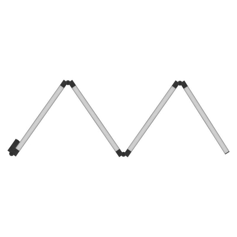 GoSmart LED stojaca lampa, čierna, 175 cm, teplá biela / RGBIC WiFi 14