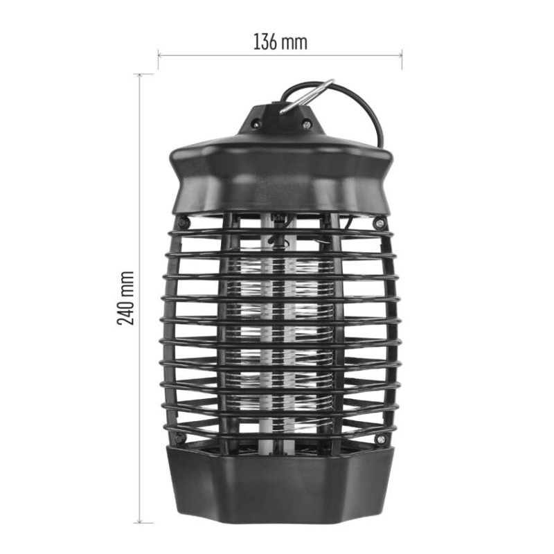 Elektrický lapač hmyzu P4104 3,3W 8