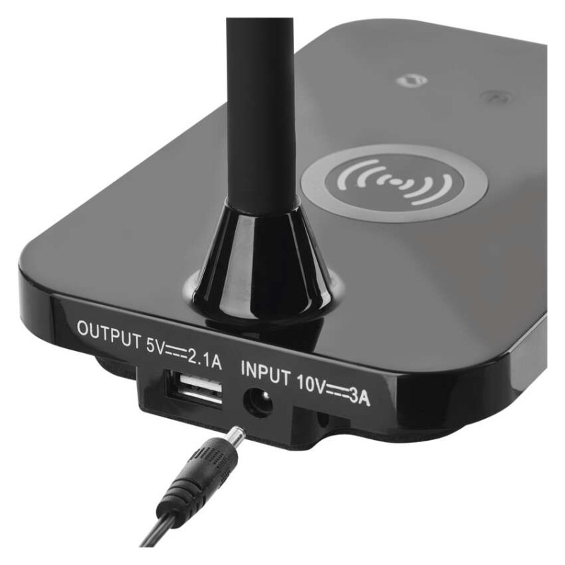 LED stolná lampa KYLE, čierna 14