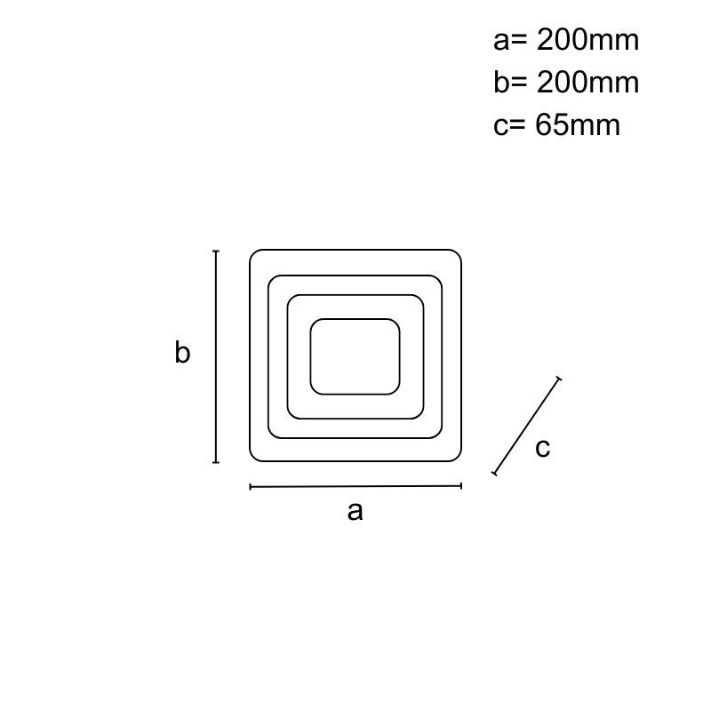 LED nástenné svietidlo s diaľkovým ovládačom 30W - J1346/B 9