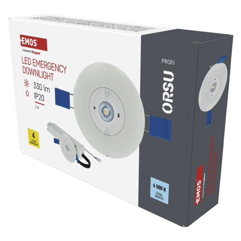 LED Núdzové svietidlo ORSU 2W 300lm 3H 11