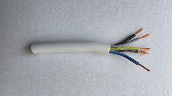 CYSY 5G1 biely (H05VV-F)