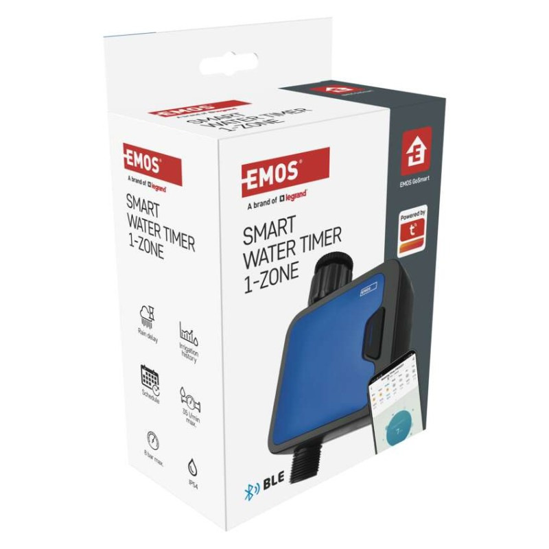 Časovač zavlažovania GoSmart, Bluetooth 5.0, 1 výstup 12