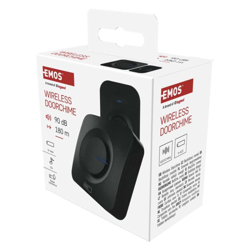 Domový bezdrôtový zvonček P5728 na 3x AAA 10