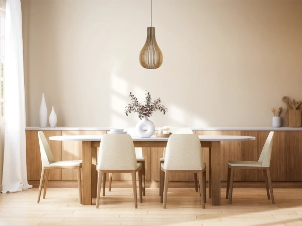 Závesný luster z masívneho dreva E27 / 310 - WRE091 1