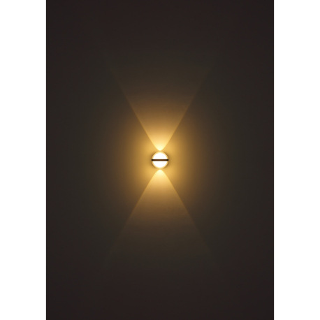 Vonkajšie svietidlo, hliník biely, kov biely, plast číry, plast biely, IP54, svetelný efekt pomocou 17