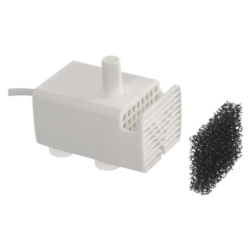Náhradné vodné čerpadlo pre vodné fontány, biele 5