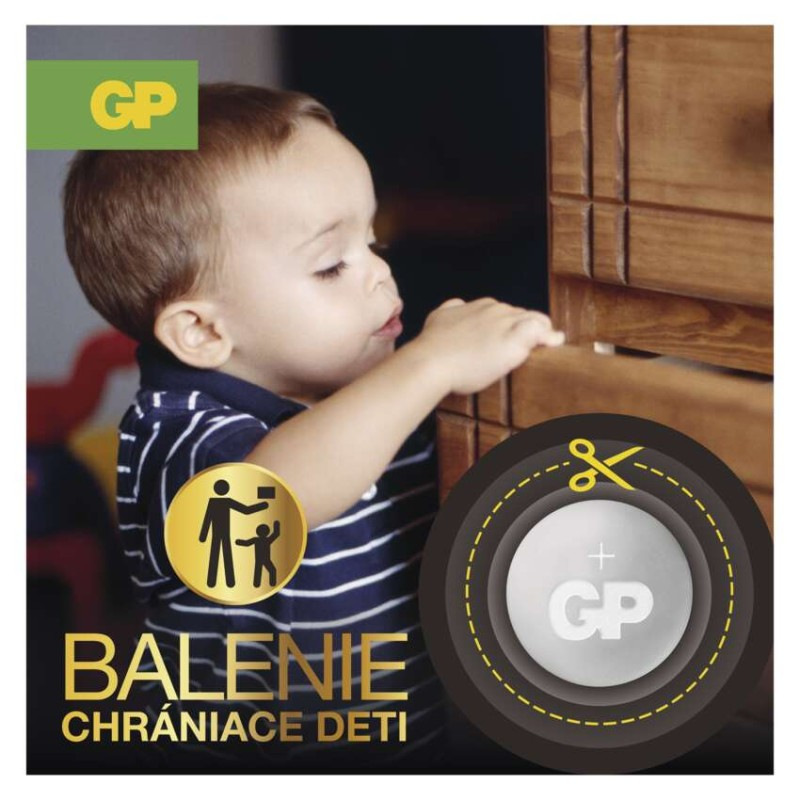 Lítiová gombíková batéria GP CR2032 6