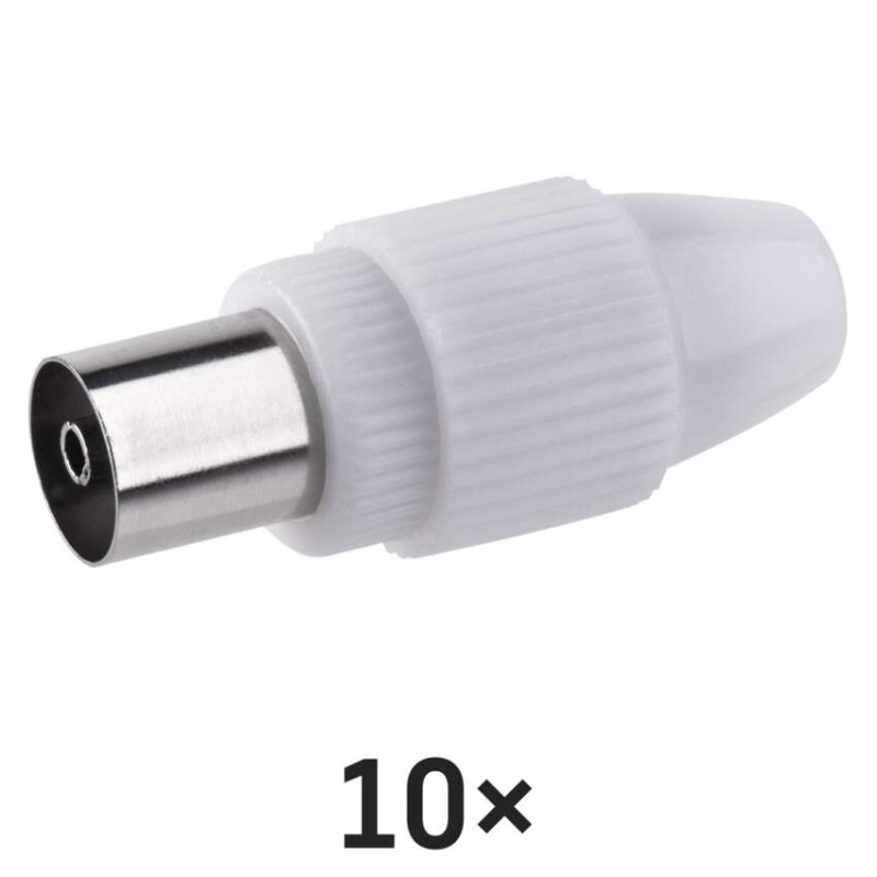 Konektor IEC zásuvka skrutkovací rovný 1