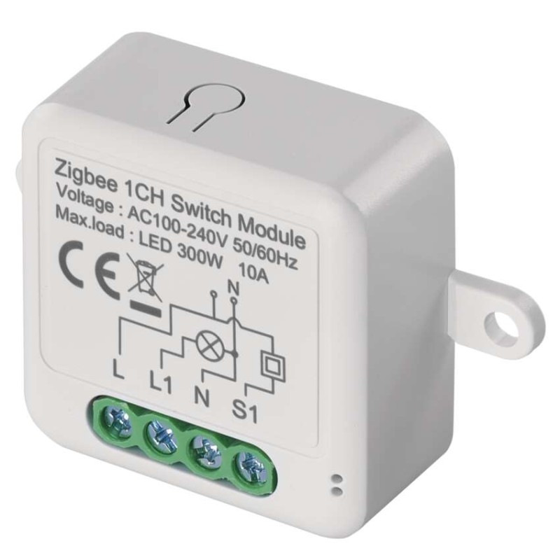 GoSmart spínací modul IP-2101SZ, ZigBee, 1-kanálový 10