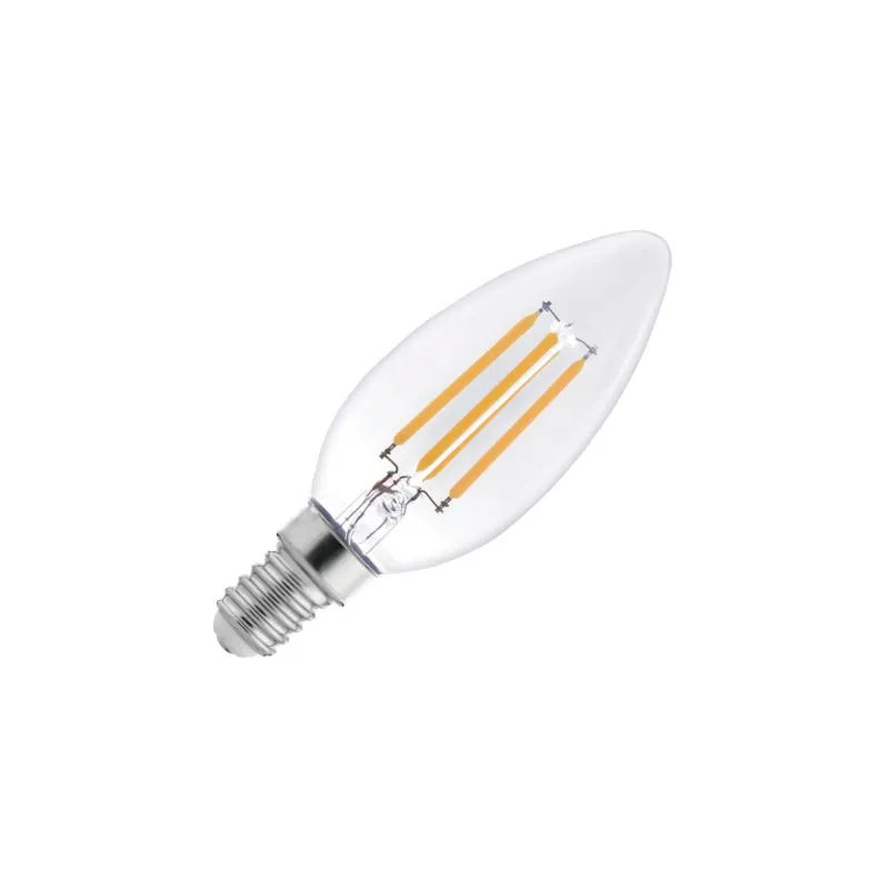 LED žiarovka 6W - C37 / E14 / SMD / 4000K - ZLF723 1