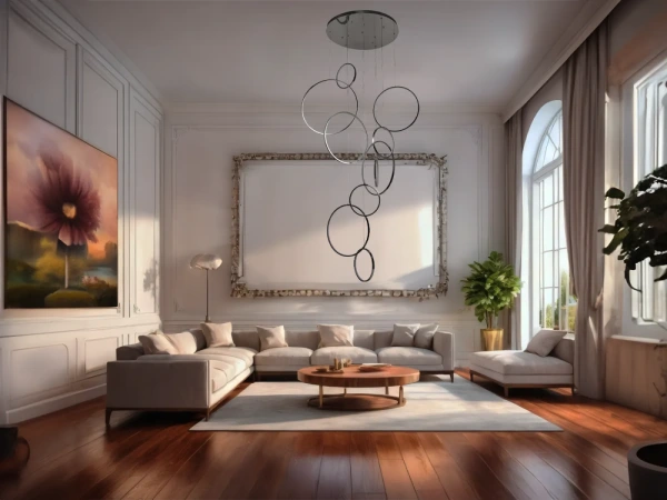 LED závesné svietidlo s diaľkovým ovládačom 290W - J4371/BCH 6