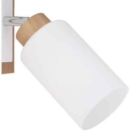 Náhradné sklo, biele, matné, ø: 9,5cm, V: 15cm pre 15977-1, 15977-2, 15977-3, 15977-4