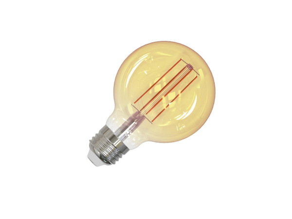 LED žiarovka / filament SLIM 4,5W VINTAGE - G80 / E27 / 1800K - ZFS102 6