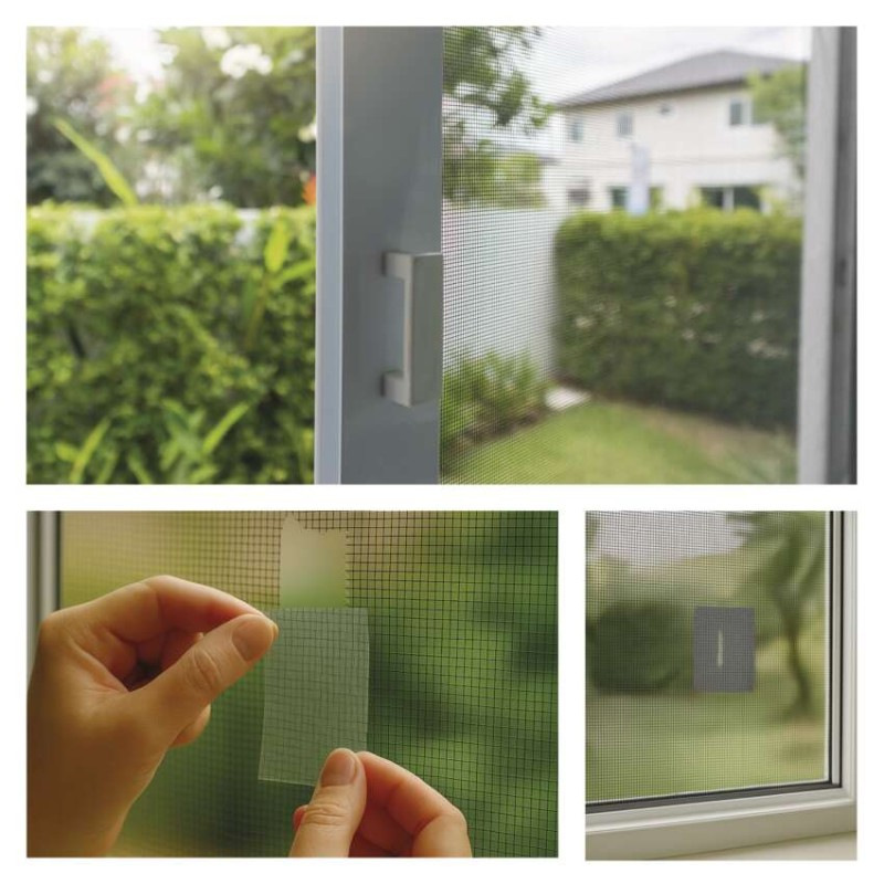 Páska na opravu siete proti hmyzu 50 mm / 2 m, priehľadná 11