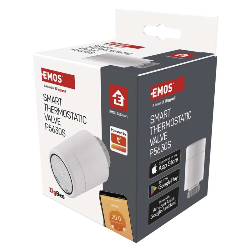 GoSmart Digitálna termostatická hlavica P5630S ZigBee 7