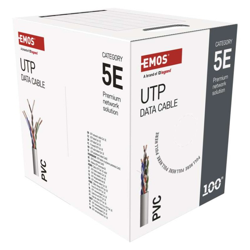 Datový kábel UTP 5E, 100m 8