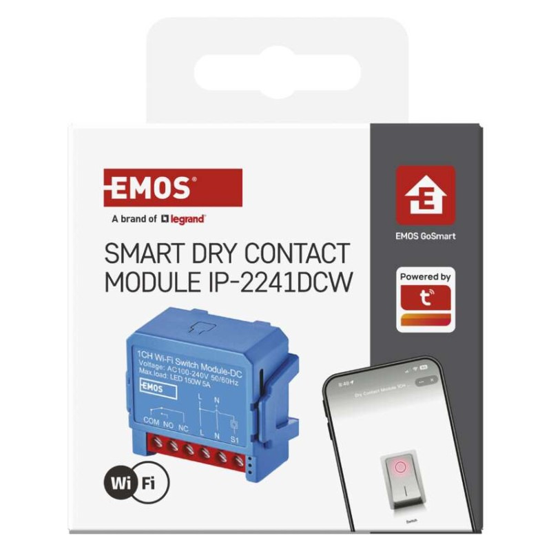 GoSmart modul suchý kontakt IP‑2241DCW, WiFi 12