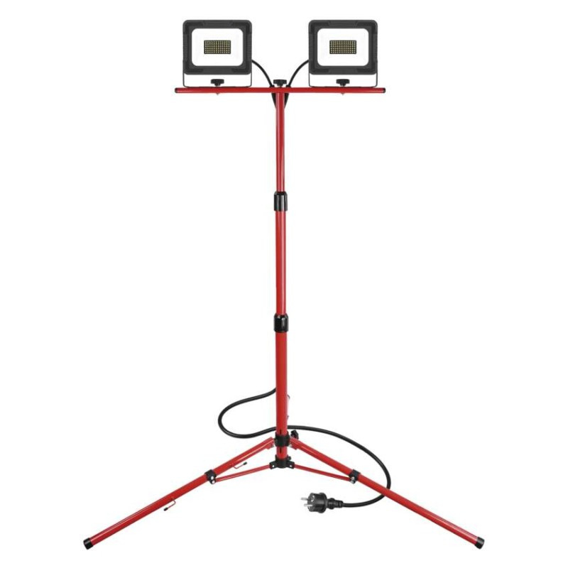 LED reflektor ELION, 2×30W + trojnožka, neutrálna biela 2