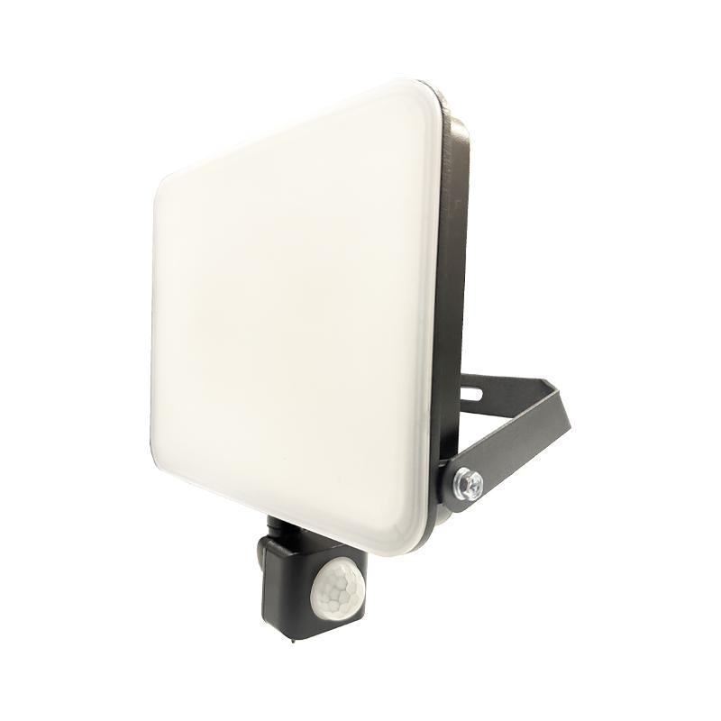 Vonkajší čierny LED reflektor so senzorom 50W / 4000K - LF7024S 11