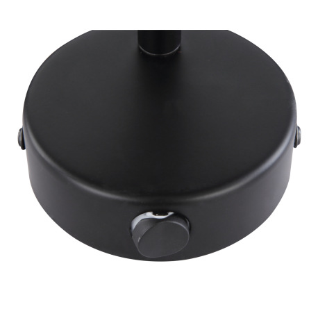 Nástenné svietidlo, kov čierny a zlatý, vypínač, ŠxV:120x155, H:145, bez žiarovky 1xE14, max. 40W 23 5