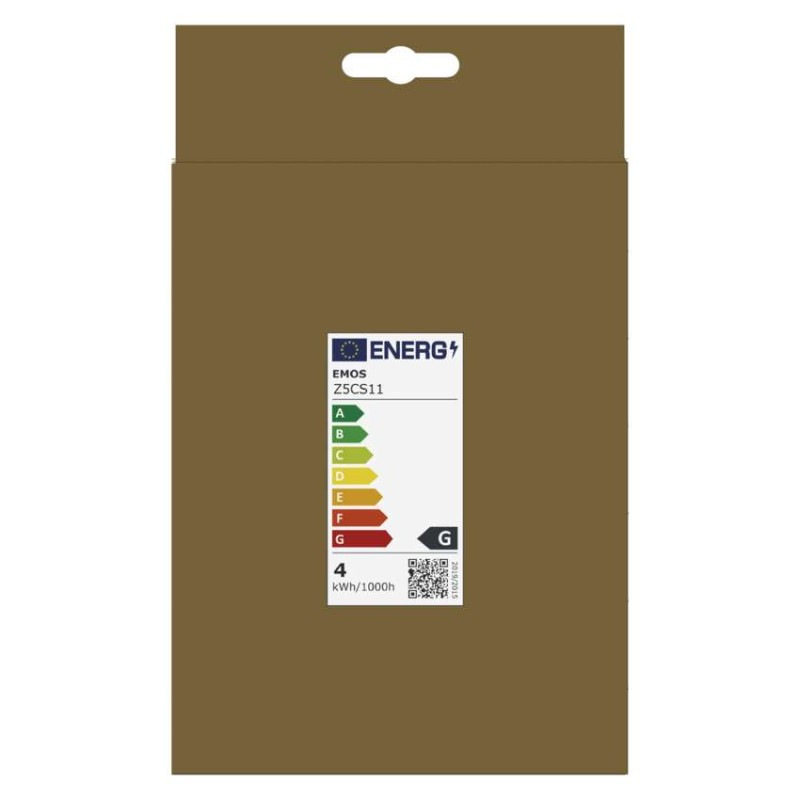 LED žiarovka DECO G130SRA / E27 / 4 W (22 W) / 220 lm / flame 7