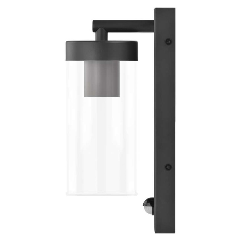 Záhradné nástenné svietidlo ZALA, senzor súmraku, 14,5 x 8,9 x 26,2 cm, 1 x E27, 15 W 9