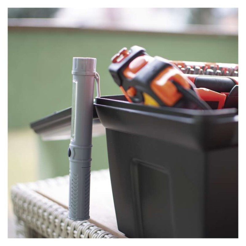 COB LED + LED ručné svietidlo P3897, 230 lm, 3× AAA, 16 ks, display box 6