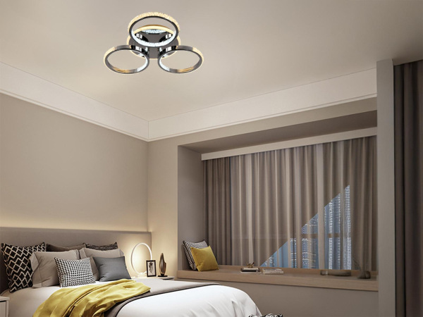 LED stropné svietidlo + diaľkový ovládač 60W - J3303/CH 7