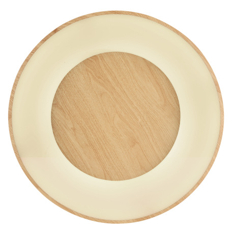 Stropné svietidlo, kov biely/imitácia dreva, plast opál, pamäťová funkcia, nočné svetlo, stmievateľn 3