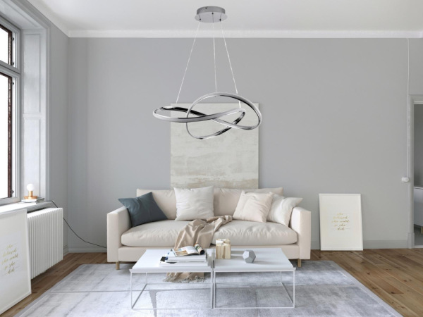 LED závesné svietidlo + diaľkový ovládač 70W - J4331/CH 6