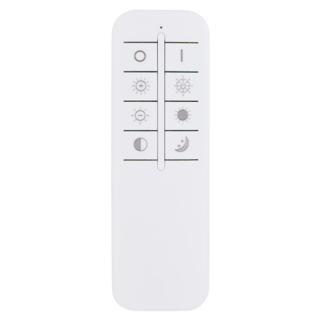 Stropné svietidlo, hliník biely, plast biely, plast sivý, pamäťová funkcia, nočné svetlo, stmievateľ 6