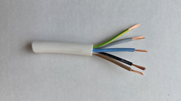 CYSY 5G0,75 biely (H05VV-F