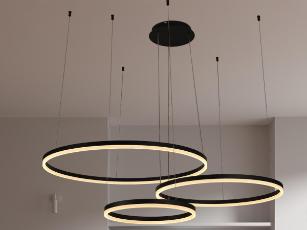 LED závesné svietidlo s diaľkovým ovládačom 125W - J4384/B 9