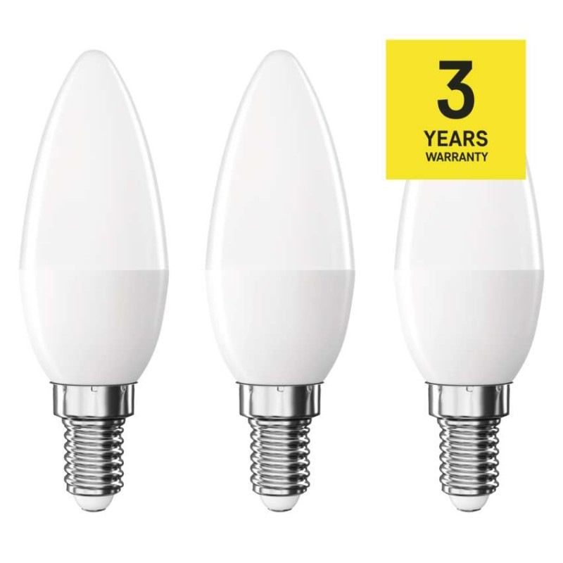 LED žiarovka Classic sviečka / E14 / 4,2 W (40 W) / 470 lm / Neutrálna biela 2