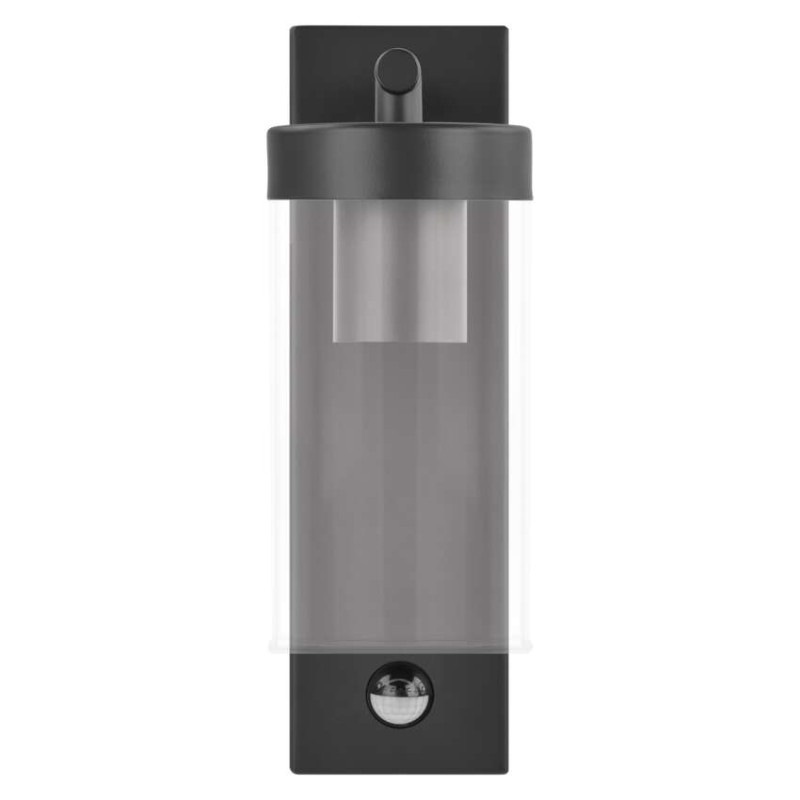 Záhradné nástenné svietidlo ZALA, senzor súmraku, 14,5 x 8,9 x 26,2 cm, 1 x E27, 15 W 8