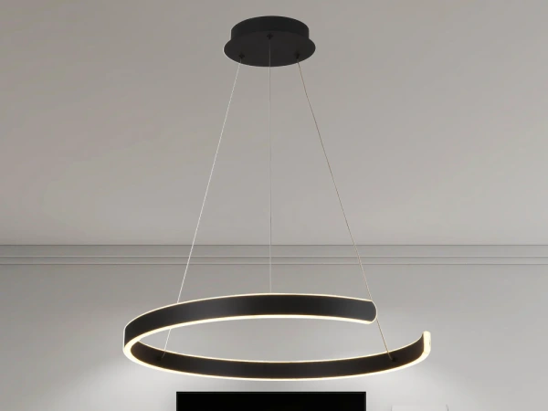 LED závesná lampa + diaľkový ovládač 70W - J4326/B 7