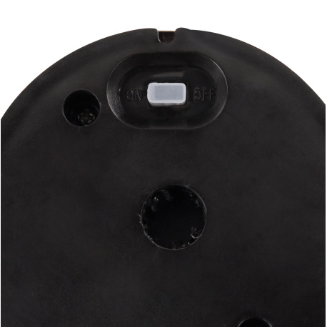 Solárne svietidlo, nerez, plast priehľadný, imitácia blikajúcej sviečky, IP44, vypínač, akumulátor A 4