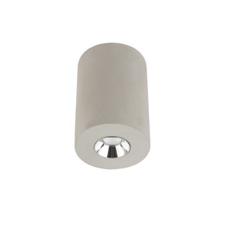 Stropné svietidlo, betón, sivá, chróm, Ø: 75, V: 110, vrátane 1xLED 4,2W 230V, 200lm, 3000K. 1