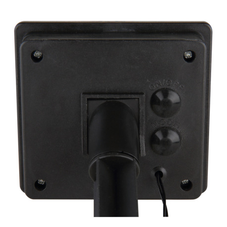 Solárne svietidlo, plast čierny/priehľadný, krokový spínač, RGB menič farieb, 4 svetelné režimy: 300 5