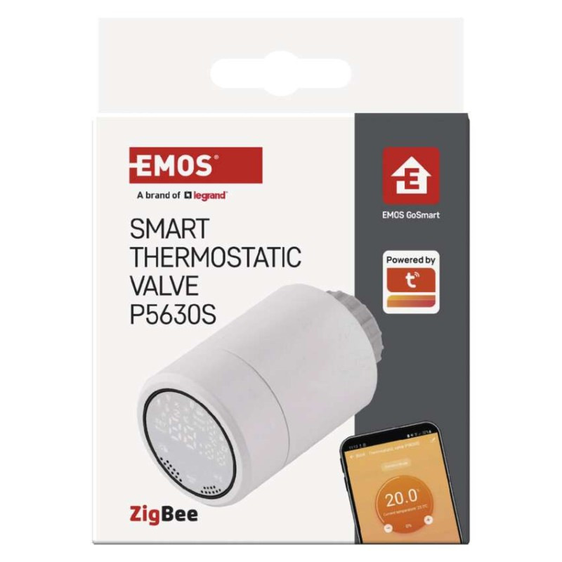 GoSmart Digitálna termostatická hlavica P5630S ZigBee 6
