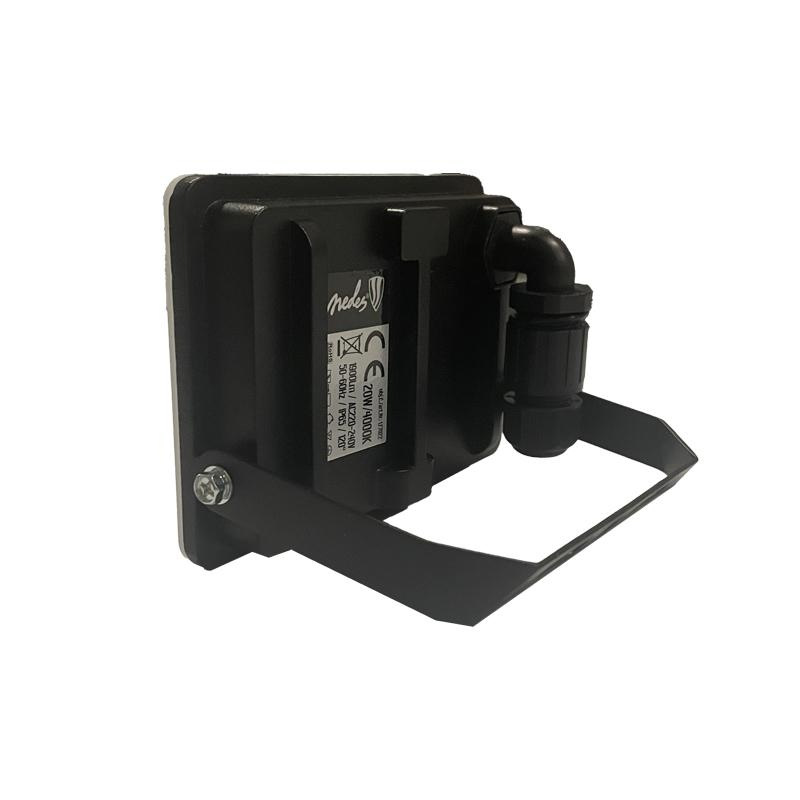 Vonkajší čierny LED reflektor 20W / 4000K - LF7022 1