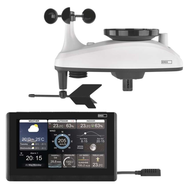 GoSmart bezdrôtová meteostanica E6001 10