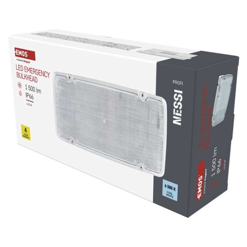 LED Núdzové svietidlo NESSI 10W 3h IP66 11