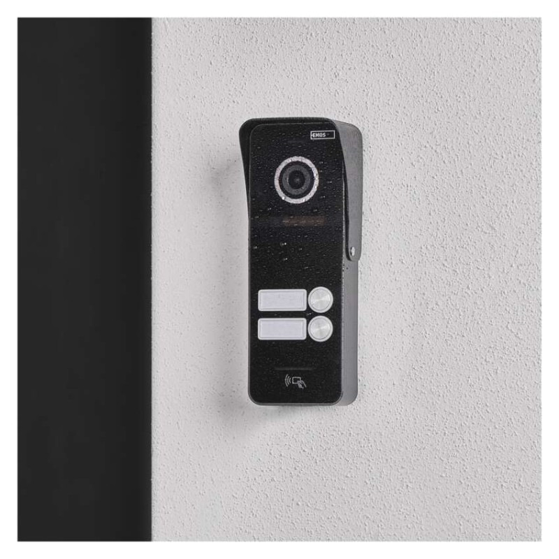 Farebná dverná kamerová jednotka EM-10AHD RF-2 9