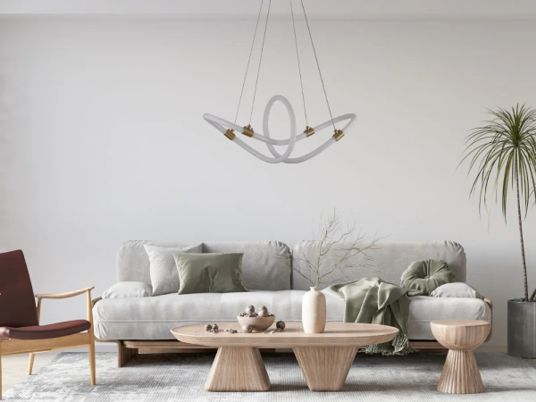 LED závesná lampa + diaľkový ovládač 25W - J4364/G 3